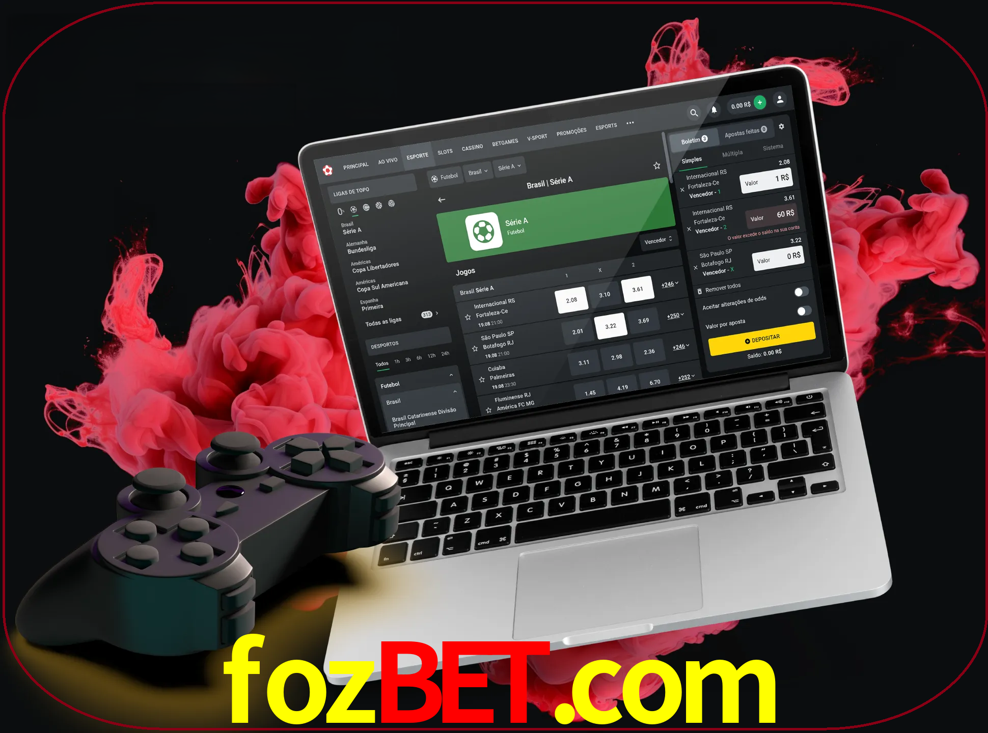 Visite a secção especial de jogos de vídeo em FOZBET COM para descobrir em que jogos pode apostar e ganhar muito dinheiro.
